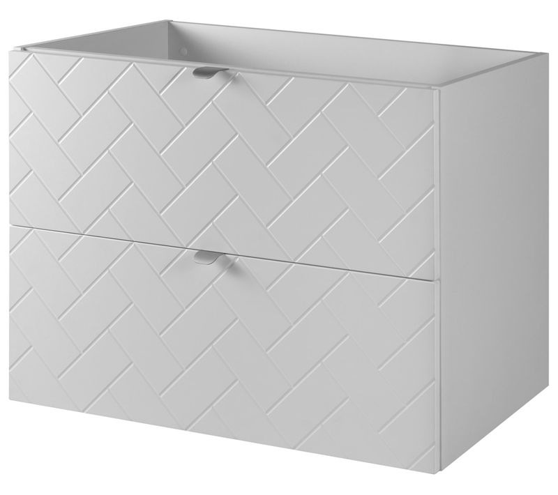 Meuble Sous Vasque Madis Blanc 80 Cm S