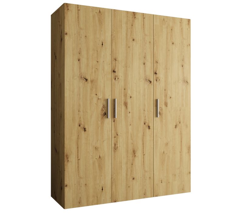 Armoire Bari 1 à Portes Battantes 202/150/52 3 Portes (artisan)