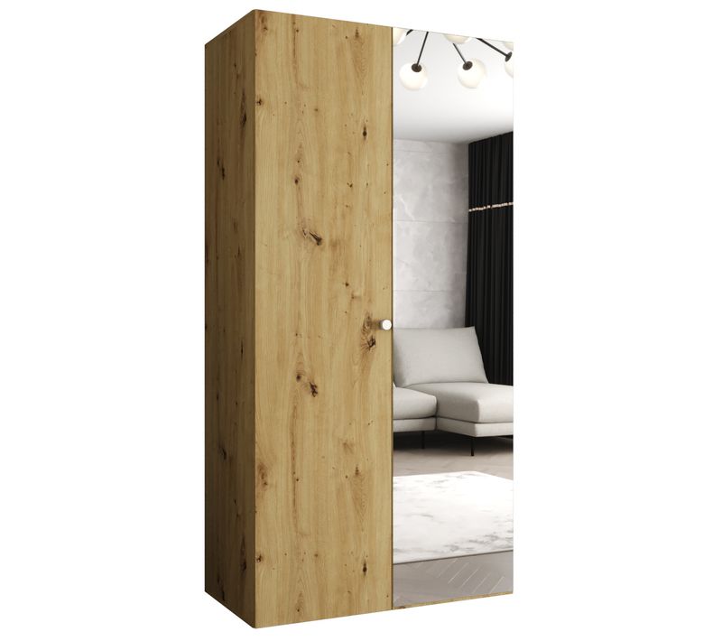 Armoire Parma 2 à Portes Battantes 202/100/52 2 Portes (artisan)