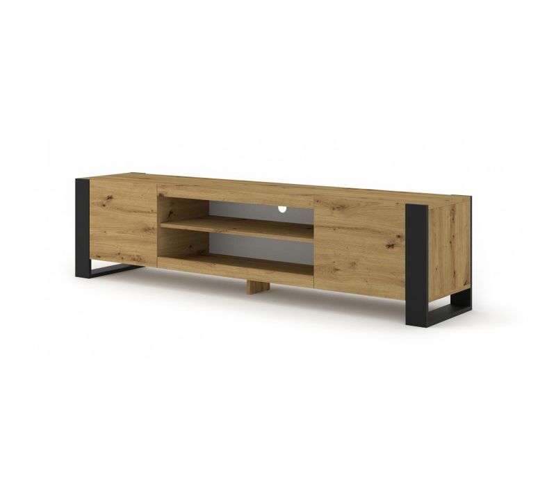 Buffet Meuble TV Mondi Artisan 47x188x40 Cm (hxlxp) Design Moderne De Haute Qualité