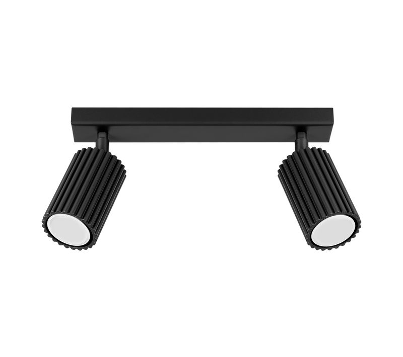 Plafonnier Karbon 2 Noir