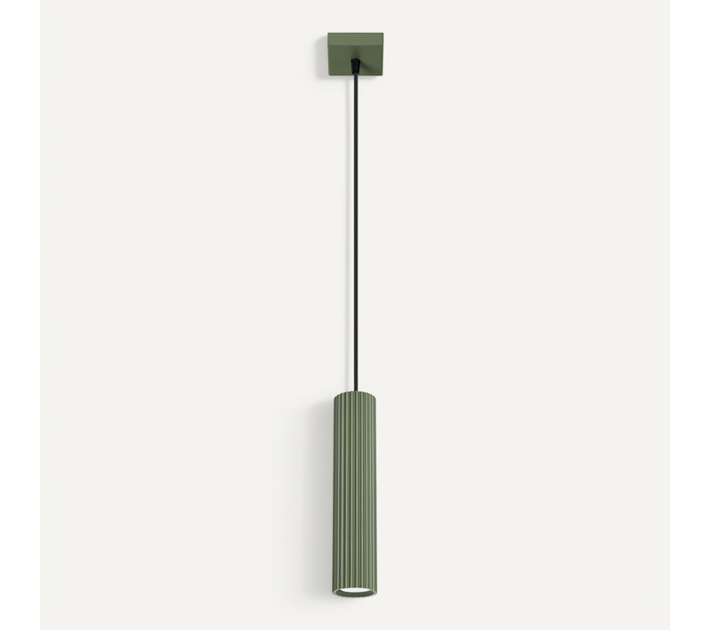 Lampe Suspendue Karbon 1 Vert Olive