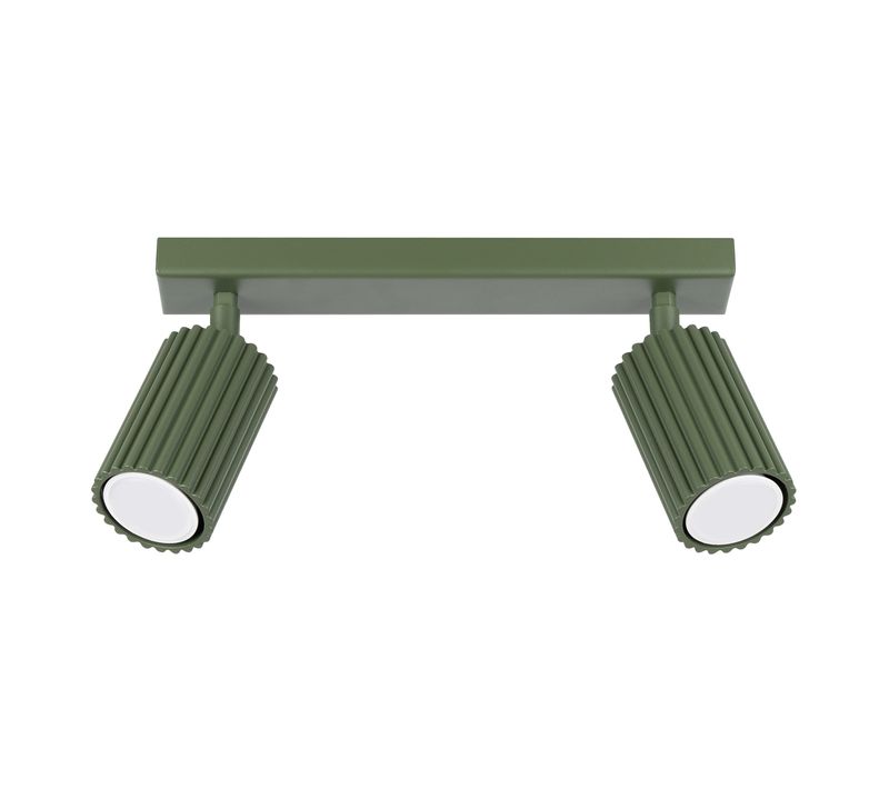 Plafonnier Karbon 2 Vert Olive