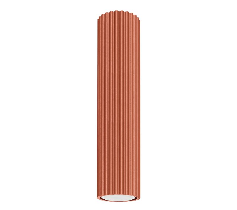 Plafonnier Karbon 30 Rouge Ocre