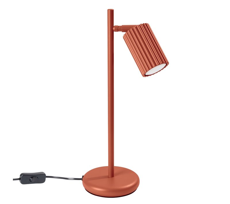 Lampe À Poser Karbon Rouge Ocre