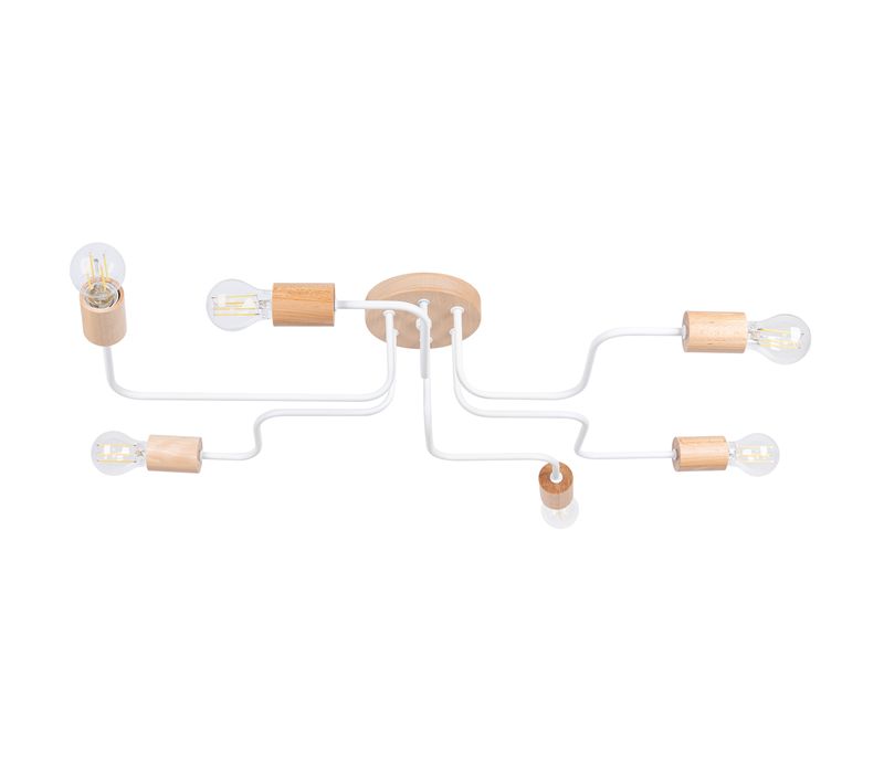 Lustre Timbo 6 Blanc