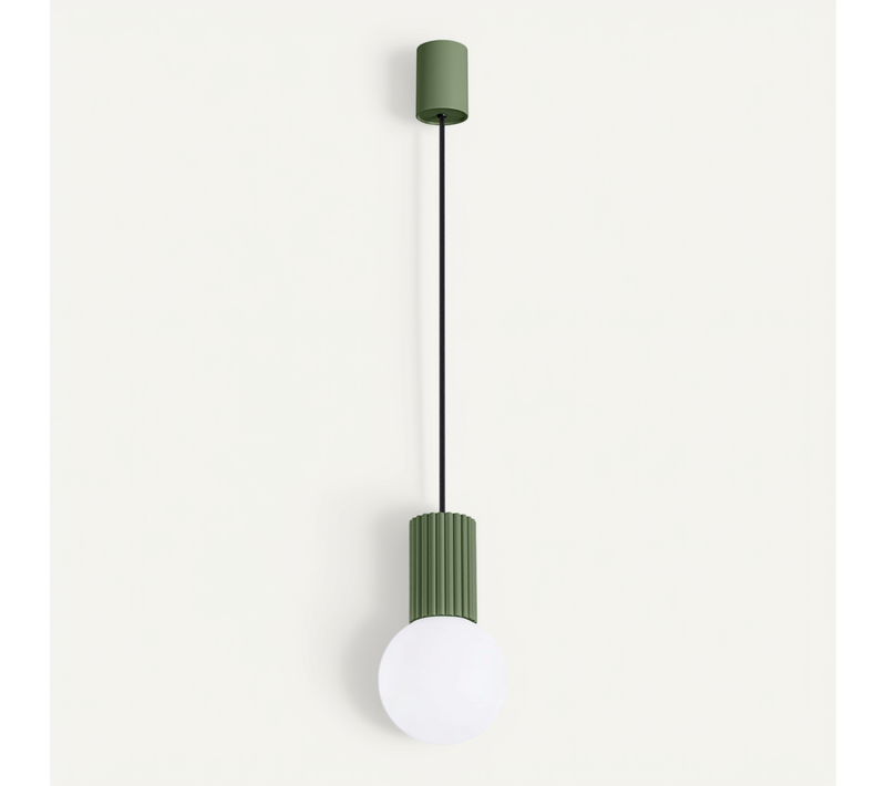 Lampe Pendante Halo 1 Vert Olive