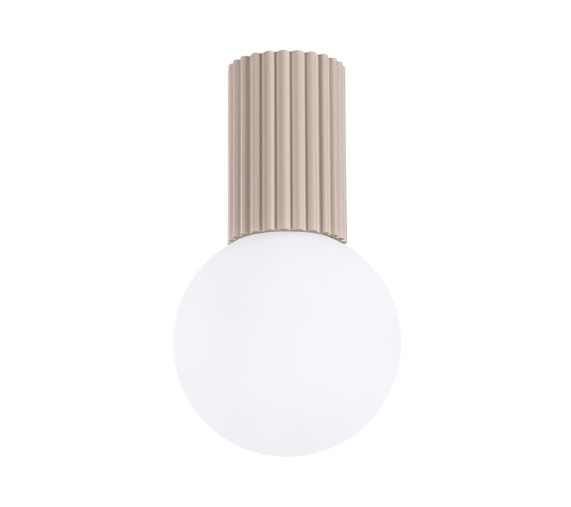 Plafonnier Halo Taupe Ip44