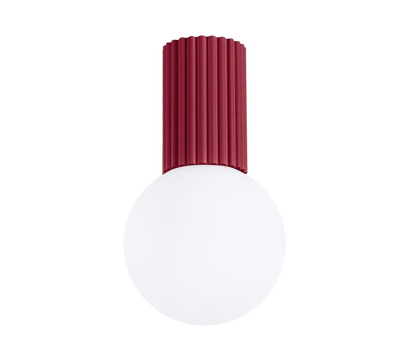 Plafonnier Halo Bordeaux Ip44