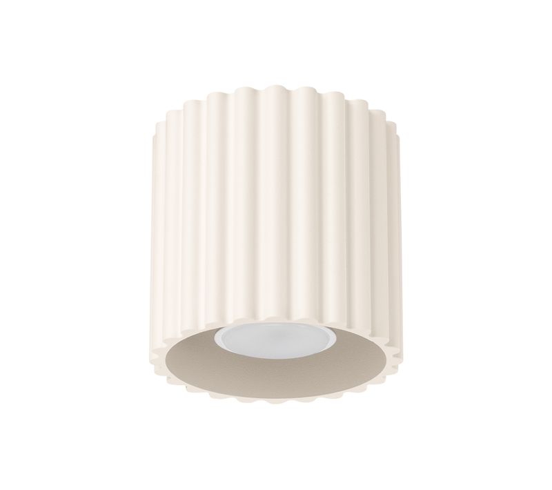 Plafonnier Aura 1 Beige Gu10