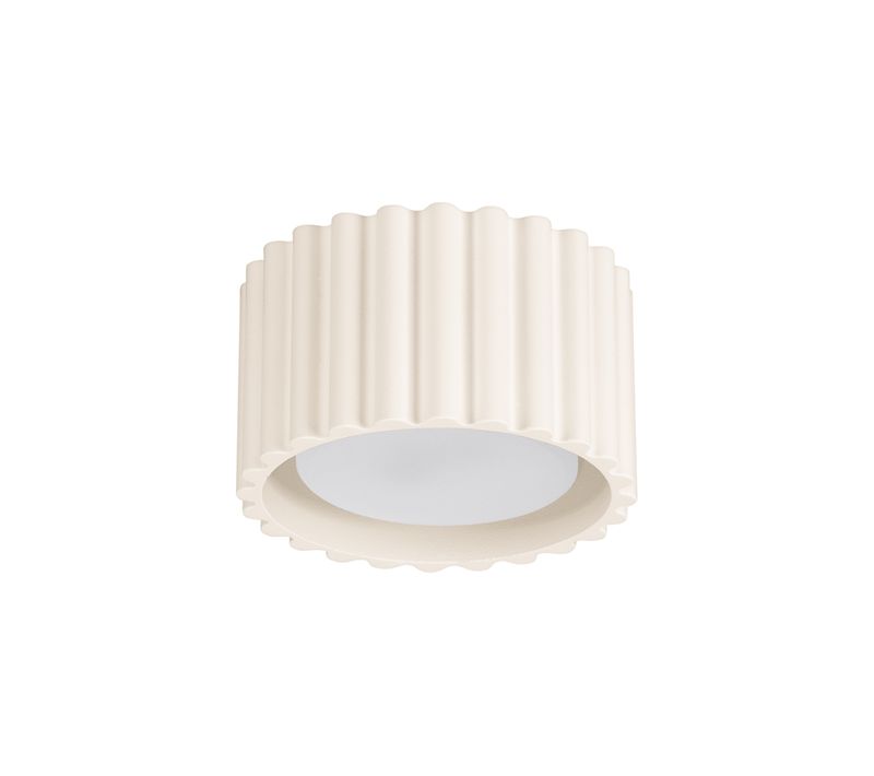 Plafonnier Aura 1 Beige Gx53