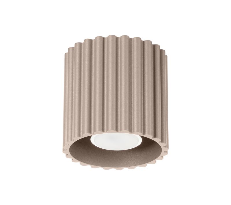 Plafonnier Aura 1 Taupe Gu10