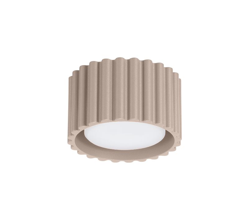 Plafonnier Aura 1 Taupe Gx53