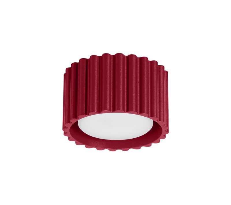 Plafonnier Aura 1 Bordeaux Gx53