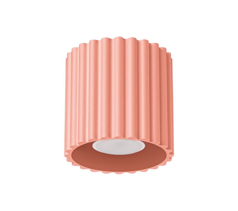 Plafonnier Aura 1 Peach Gu10