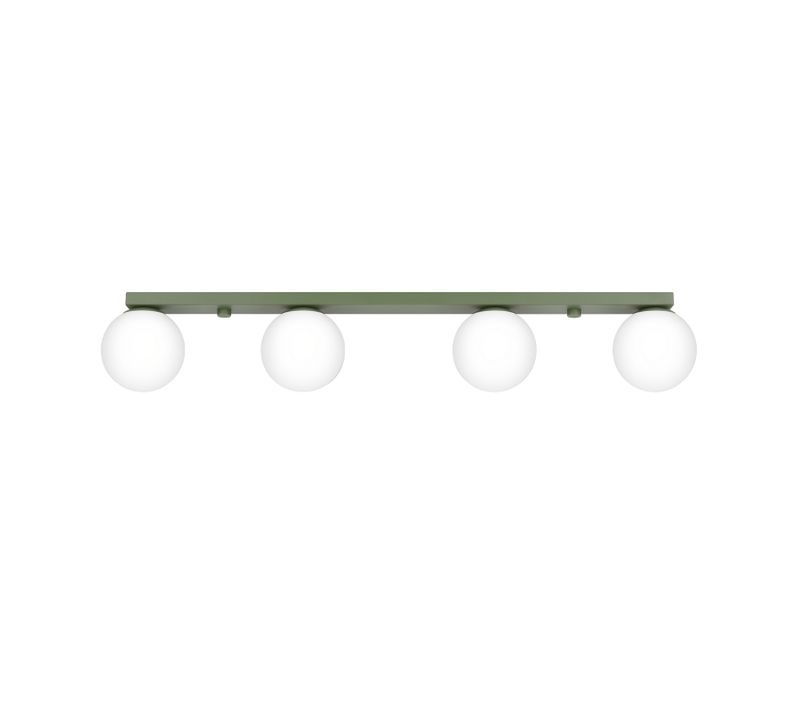 Plafonnier Yoli 4 Vert Olive