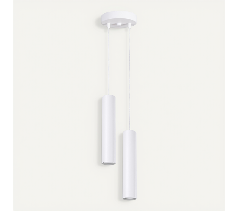 Lampe Suspendue Lagos 2p Blanc