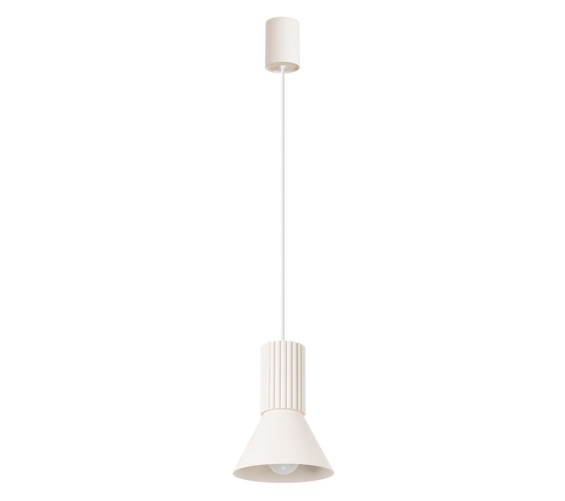 Lampe Suspendue Estria 1 Beige