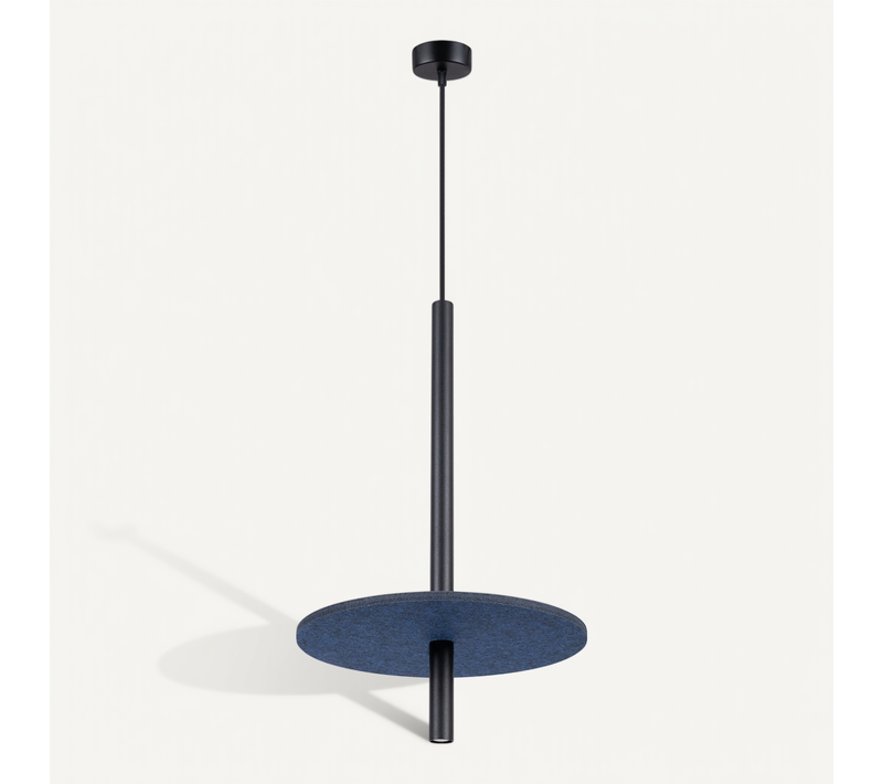 Lampe Suspendue Feltro 1 Noir/marine