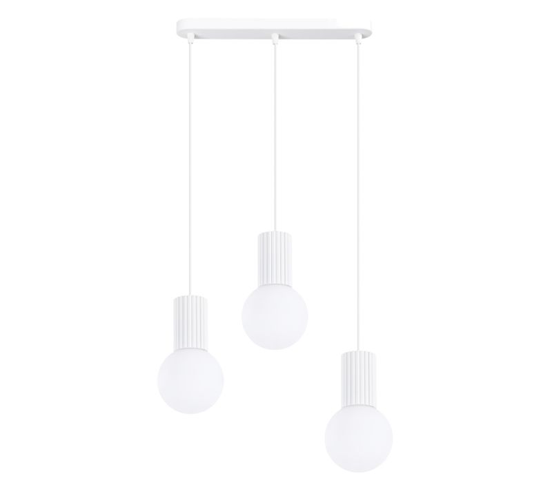 Suspension Halo 3l Blanche