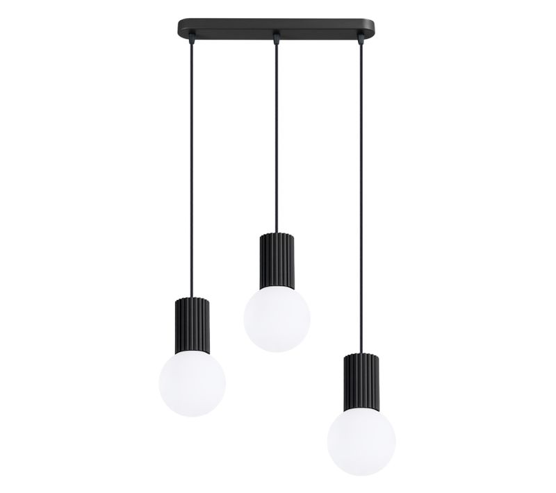 Suspension Halo 3l Noire