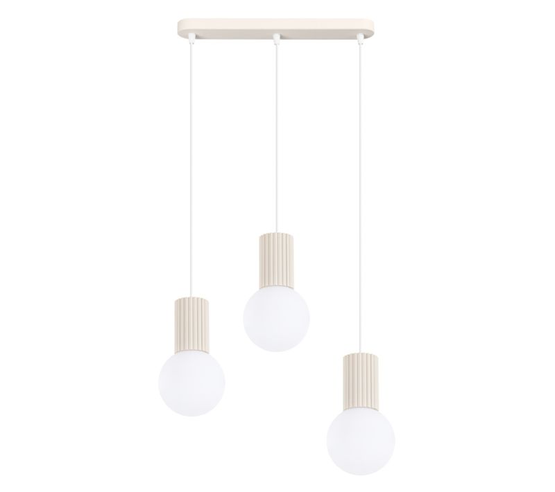 Suspension Halo 3l Beige