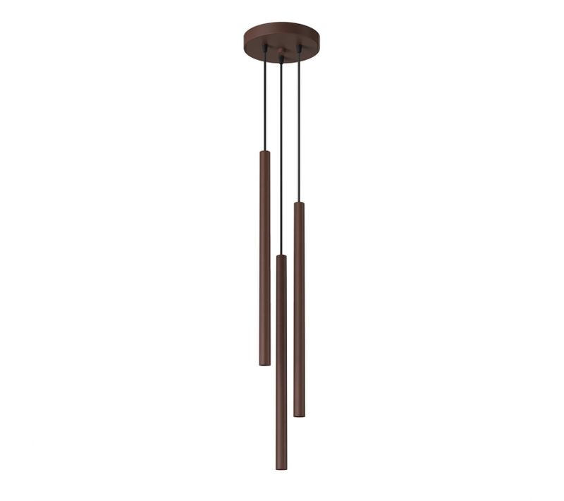 Suspension Pastelo 3p Brun