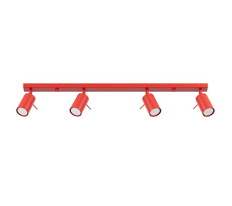Plafonnier Ring 4l Rouge