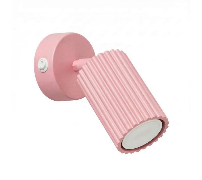 Applique Murale Karbon Rose Avec Interrupteur