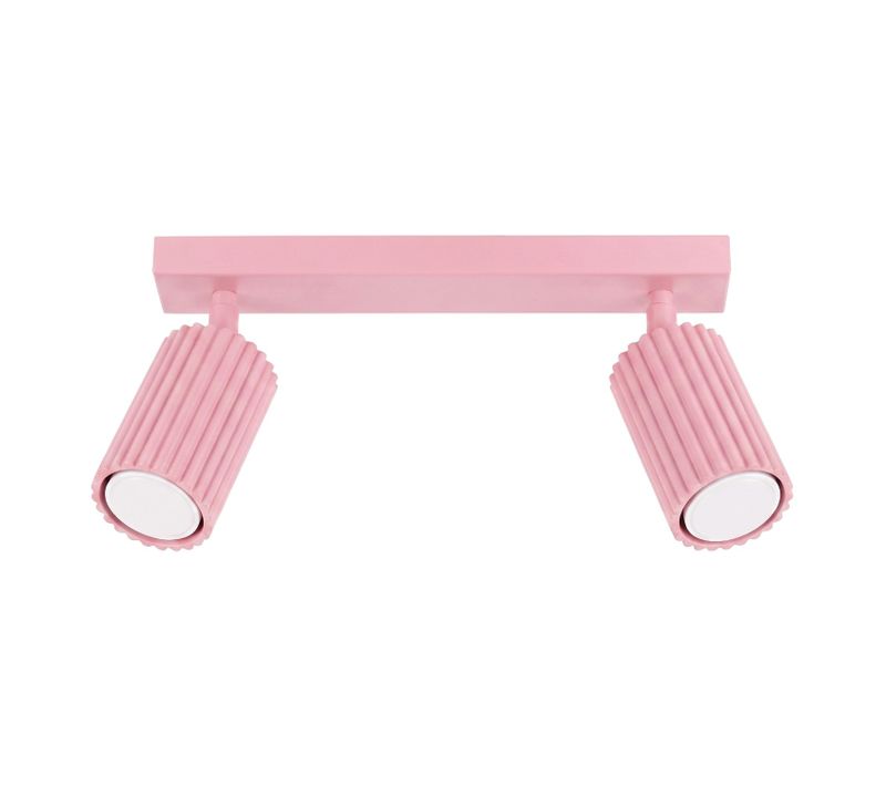 Plafonnier Karbon 2 Rose