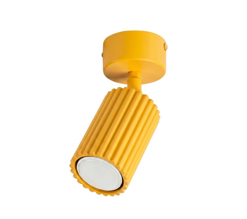 Plafonnier Karbon 1 Jaune
