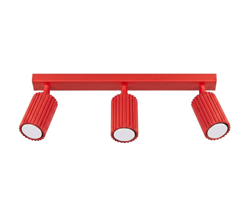 Plafonnier Karbon 3l Rouge