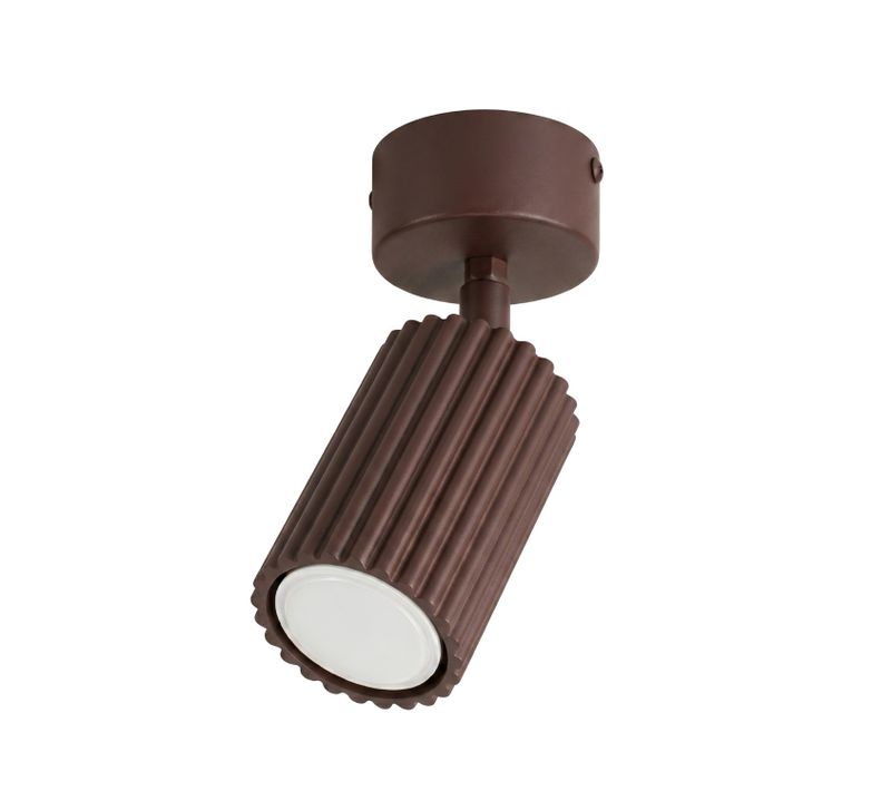Plafonnier Karbon 1 Marron