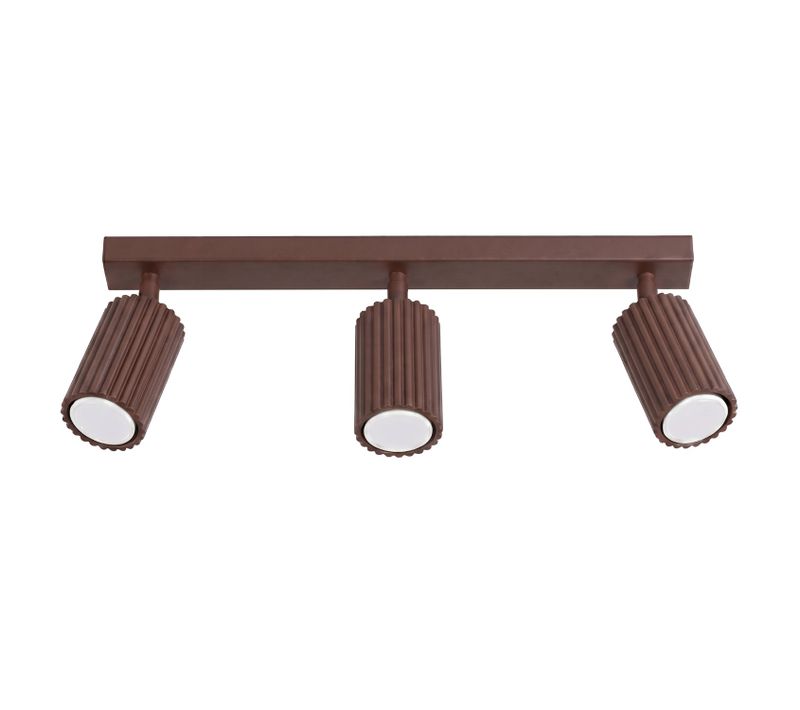 Plafonnier Karbon 3l Marron