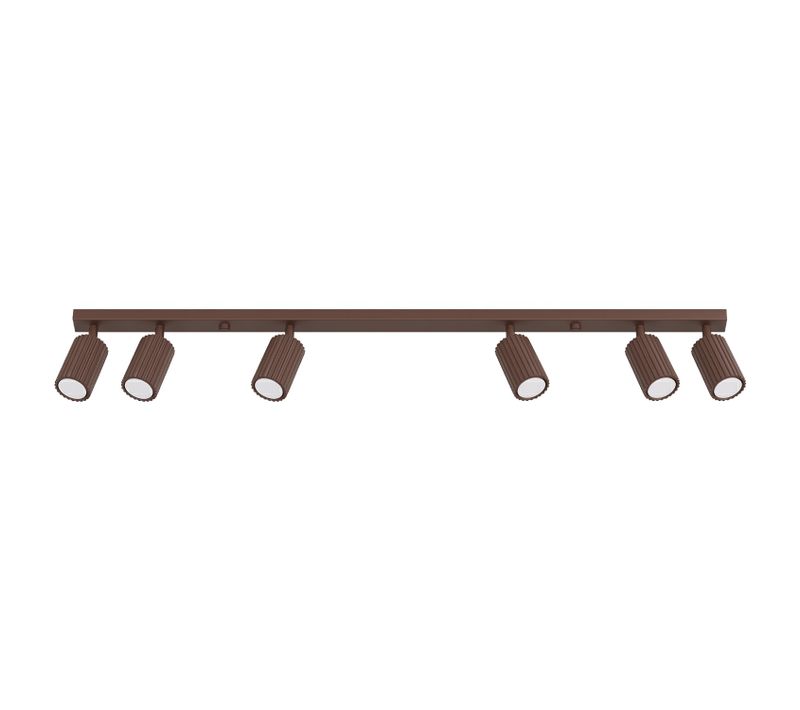 Plafonnier Karbon 6l Marron