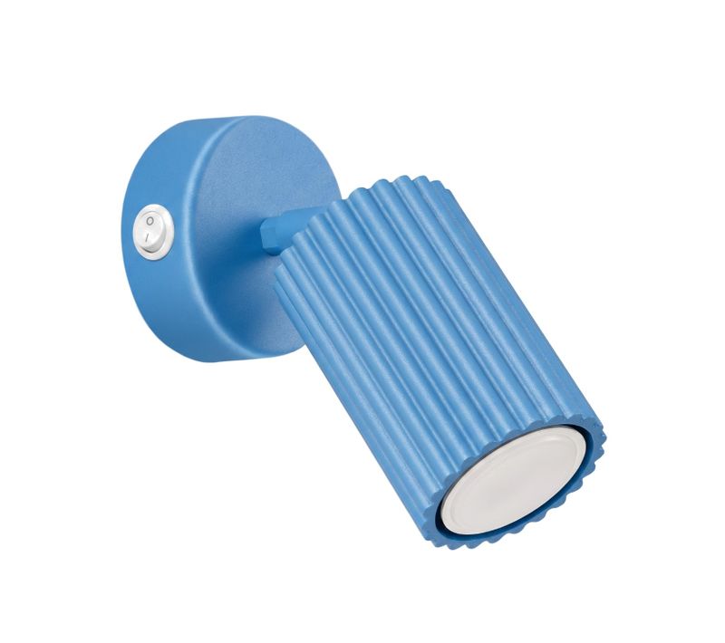 Applique Murale Karbon Azur Avec Interrupteur