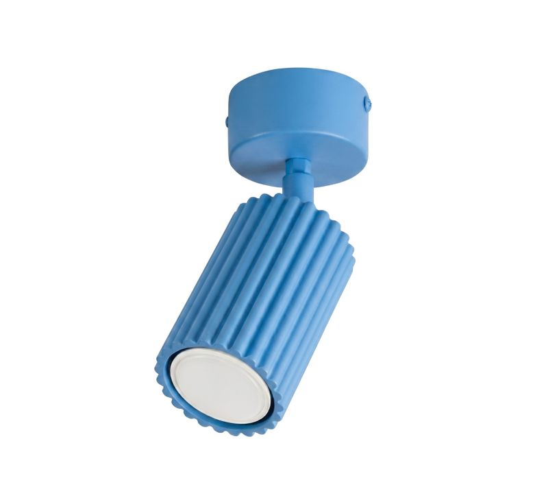 Plafonnier Karbon 1 Bleu Ciel