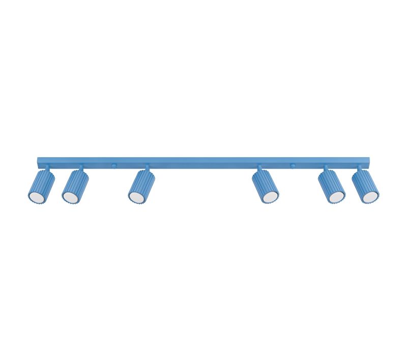 Plafonnier Karbon 6l Bleu Ciel