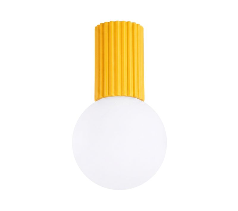 Plafonnier Halo Jaune Ip44