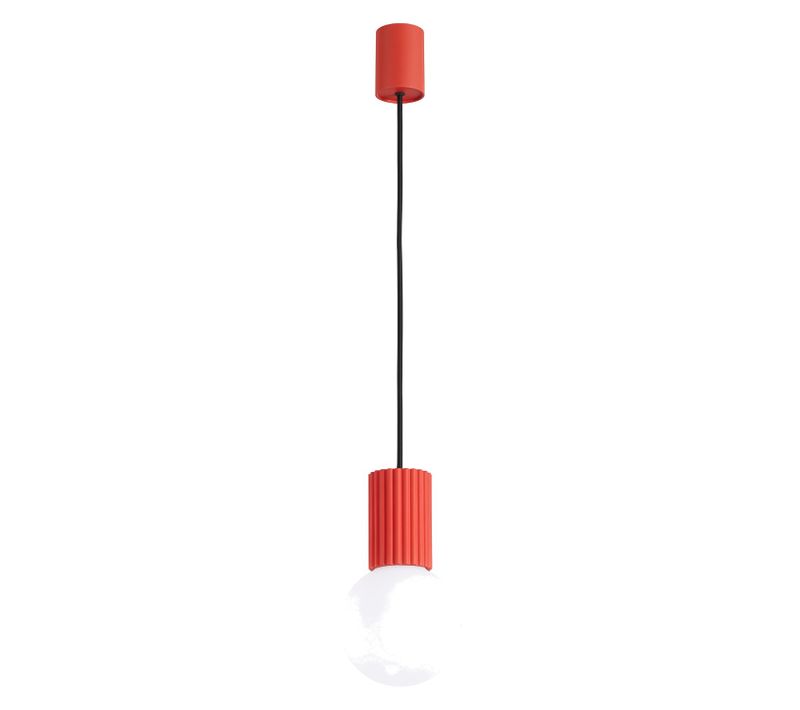 Suspension Halo 1 Rouge