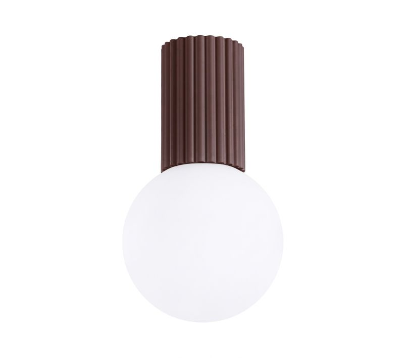 Plafonnier Halo Marron Ip44