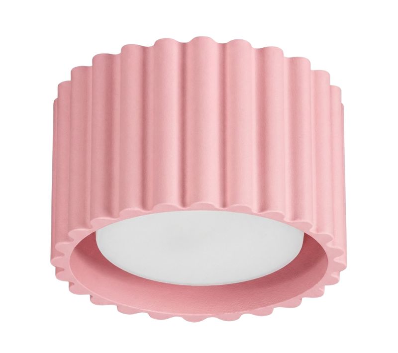 Plafonnier Aura 1 Rose Gx53