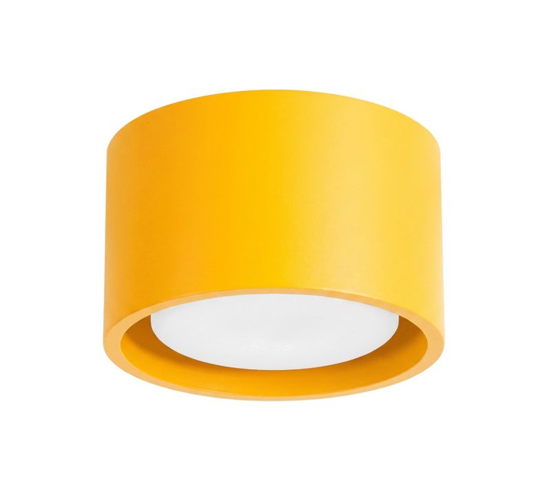 Plafonnier Modo 1 Jaune Gx53