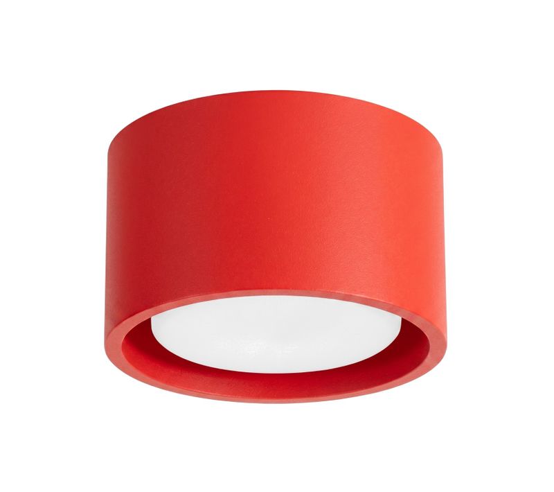 Plafonnier Modo 1 Rouge Gx53