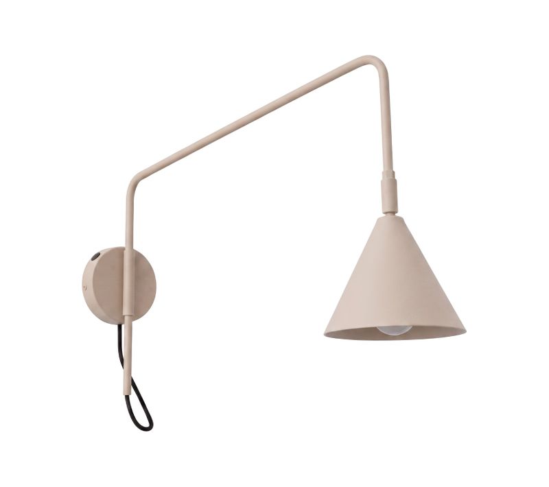 Applique Nox 1 Taupe Avec Interrupteur