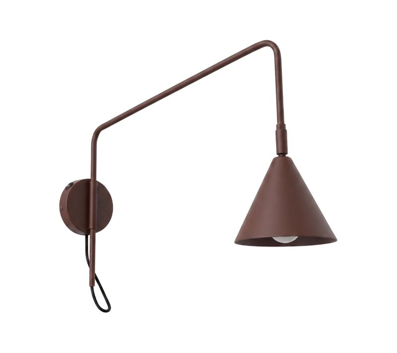 Applique Nox 1 Marron Avec Interrupteur