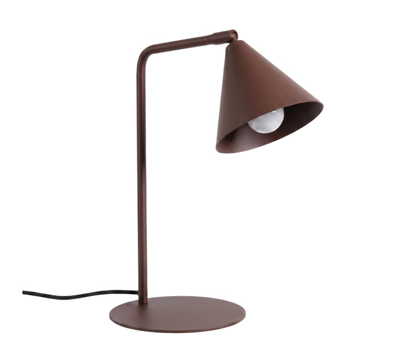 Lampe De Bureau Nox Marron
