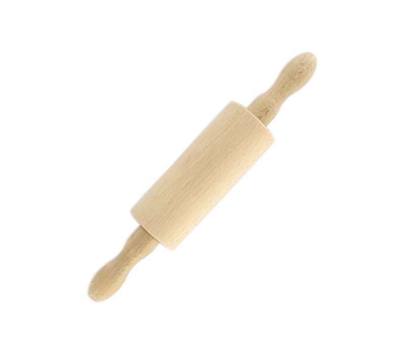 Petit Rouleau à Pâtisserie En Bois 23,5 Cm Fackelmann Wood Edition