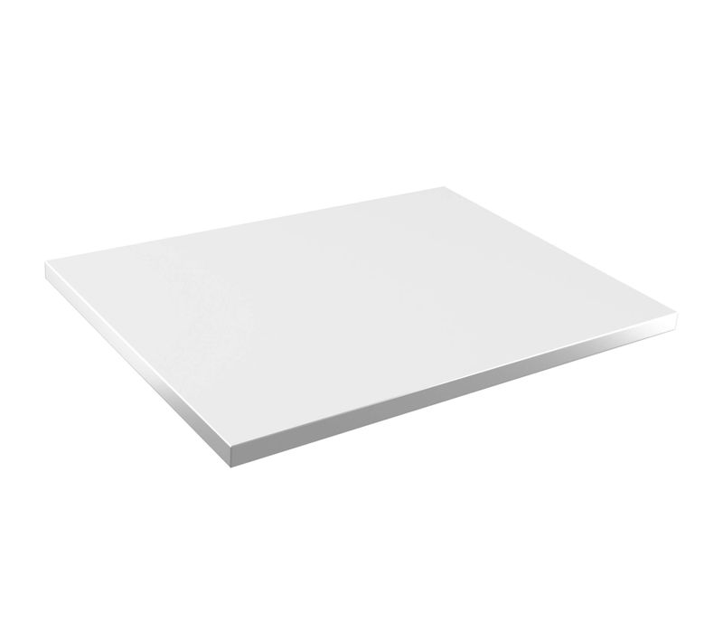 Plan De Travail Pour La Cuisine S80 Lima Blanc 80 Cm Couleur Blanc 80x54x3,2 Cm