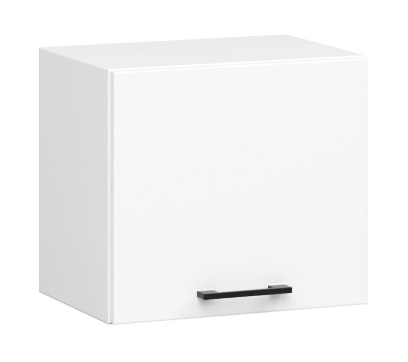 Meuble De Cuisine Haut W40 Oliwia Modulable Blanc 40 Cm 1 Porte Couleur Blanc 1 Étagère 40x30x29 Cm